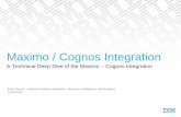 Maximo / Cognos Integration