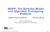MAPP: The Berkeley Model and Algorithm Prototyping Platform