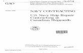 NSIAD-87-17FS Navy Contracting: U.S. Navy Ship Repair ...