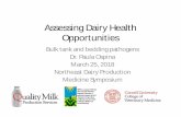 Assessing Dairy Health Opportunities