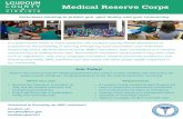 DRAFT Medical Reserve Corps One Pager