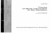 Theory of Mode Interaction in the Gyrotron