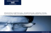 PHOTO-OPTICAL PARTICLE ANALYSIS. - ALFATEST