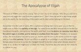 The Apocalypse of Elijah - scriptural-truth.com