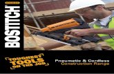 Pneumatic & Cordless Construction Range