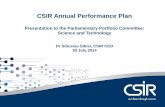 CSIR Annual Performance Plan