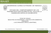 UNIVERSIDAD JUÁREZ AUTÓNOMA DE TABASCO ESTUDIO DEL ...
