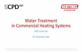 Water Treatment in Commercial Heating Systems