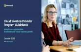 Cloud Solution Provider Program Guidebook