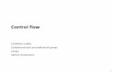 Control flow - cs.wellesley.edu