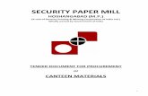 SECURITY PAPER MILL - SPMCIL