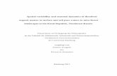 Spatial variability and seasonal dynamics of dissolved ...