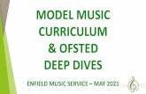 MODEL MUSIC CURRICULUM & OFSTED DEEP DIVES