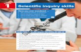CHAPTER Scientific inquiry skills