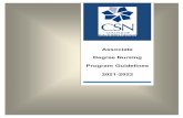 Associate Degree Nursing Program Guidelines 2021-2022