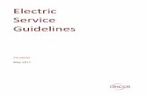 Electric Service Guidelines - Killeen, Texas