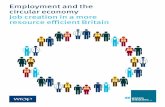 Employment and the circular economy Job creation in a more ...