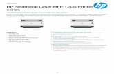 series HP Neverstop Laser MFP 1200 Printer