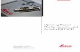 Operating Manual Flat Specimen System 2 for Leica EM PACT2