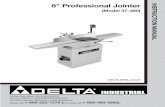 8 Professional Jointer - Mike's Tools