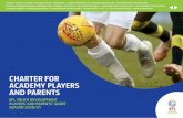 CHARTER FOR ACADEMY PLAYERS AND PARENTS - EFL