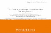 Audit Quality Indicators & Beyond - DAI