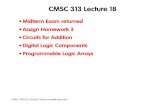 CMSC 313 Lecture 18