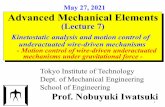 May 27, 2021 Advanced Mechanical Elements