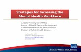 Strategies for Increasing the Mental Health Workforce