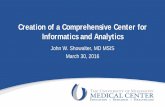 Creation of a Comprehensive Center for Informatics and ...