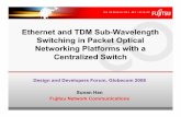 Ethernet and TDM Sub-Wavelength Switching in Packet ...