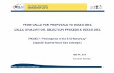 FROM CALLS FOR PROPOSALS TO DECISIONS: CALLS, …