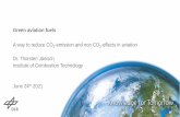 -emission and non CO2-effects in aviation
