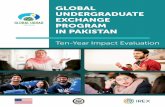 GLOBAL UNDERGRADUATE EXCHANGE PROGRAM IN PAKISTAN