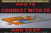 How To Connect with 3G - JAVAD