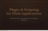 Plugin & Scripting for Flash Applications