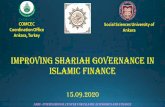IMPROVING SHARIAH GOVERNANCE IN ISLAMIC FINANCE