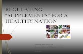 Regulaing for a healthy nation - Cari-Med