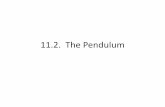 13.2. The Pendulum