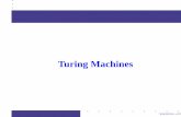 Turing Machines - Stony Brook University - Department of Computer