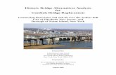 HISTORIC BRIDGE ALTERNATIVES ANALYSIS REPORT FOR