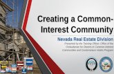 Creating a Common-Interest Community