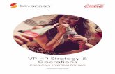 VP HR Strategy & Operations