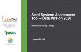 Seed Systems Assessment Tool Beta Version 2020