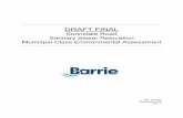 Draft Final Study Report - City of Barrie