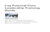 Lay Pastoral Care Leadership Training Guide