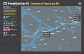 Pendelbåt linje 89 Commuter Ferry Line 89 - SL