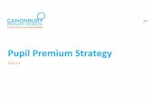 Pupil Premium Strategy - Canonbury Primary School