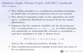 Markov chain Monte Carlo (MCMC) methods