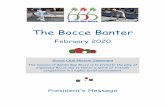 The Bocce Banter